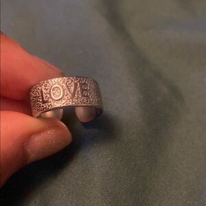 Ovi Silver Love Ring